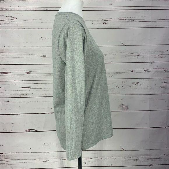 Reebok Heather Grey‎ Athletic Small Long Sleeve shirt - Picture 3 of 8